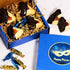 Hamentaschen Cookies | Mishloach Manot, Purim Gift Idea | Chocolate Dipped Shortbread Cookies Filled with Apricot