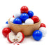 NY Spice Shop Red, White & Blue Gumballs - 1 Inch Large