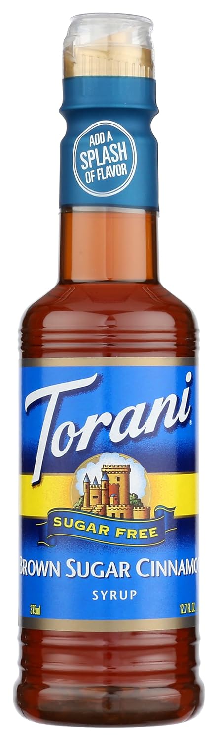 Torani Syrups, Sugar Free Flavoring Syrup Brown Sugar Cinnamon, 12.7 Oz