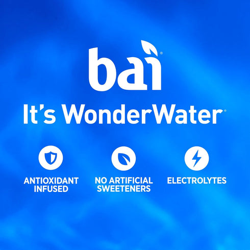 18 12 Pack Bai Antioxidant Infused Water Beverage, So Paulo Strawberry Lemonade, with Vitamin C and No Artificial