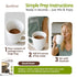 (7ct) BariWise Protein Hot Drink Cappuccino Mix, Original, Low Sugar, Gluten Free, Keto Friendly & Low Carb