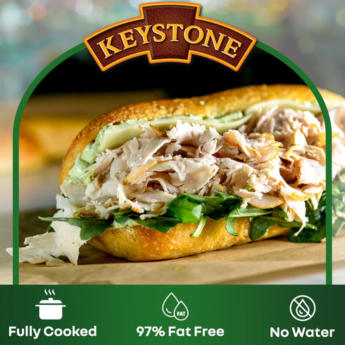 28 oz 5 Pack 1 Keystone Meats All Natural Heat and Serve Canned Turkey Fully Cooked and Ready to Eat Canned Meat All