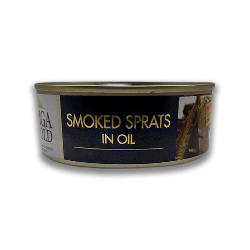 8.4 (Pack 6) Riga Gold Shproti, Sprats in Oil, ounces