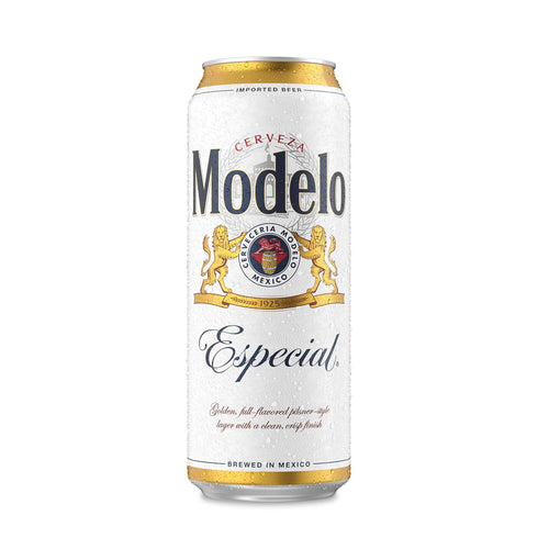 Modelo Especial Mexican Lager Beer, 24 Oz Can, 4.4% ABV