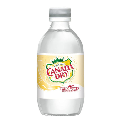10 6 Count Canada Dry Diet Tonic Water, Fluid Ounce Plastic Bottle