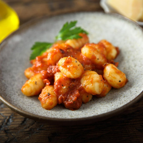 17.6 oz (500g) (Pack 3) Granoro Italian Potato Gnocchi Pasta, Soft Traditional Potato Dumplings, Authentic Italian