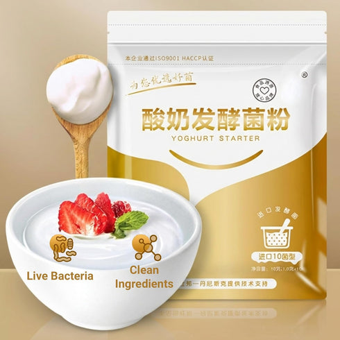 Homemade Yogurt Starter Culture Powder for Creamy Yogurt | Lactobacillus Strains