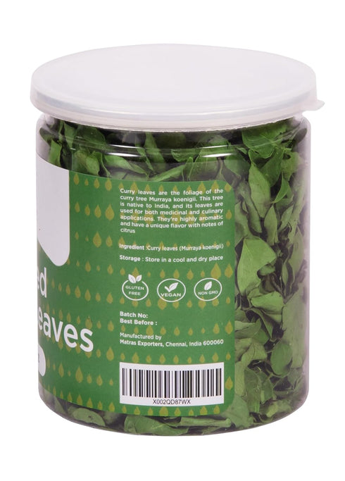 Dried Curry Leaves 0.7 Oz (900+ Leaves), Aromatic Whole Curry Leaves for Flavoring Food, Natural Herbs