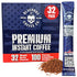 Blackout Coffee Colombian Arabica Instant Coffee Medium Roast, Strong Aromatic, Single Serve