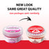 550g Frozen Soeos Strawberry Popping Boba, Bursting Boba Pearls for Bubble Tea, Yogurt, Desserts & Drinks