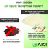 Aki Fine Vanilla Powder Extract from Beans (5.29oz/150g), Water Extracted Powder for Baking, Cooking, Smoothies,