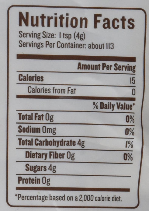 16 oz 2 Madhava Coconut Sugar - Original - - pk