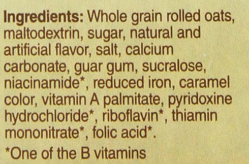 Quaker 12.6-ounce (Pack 5) Instant Oatmeal, High Fiber, Maple Brown Sugar