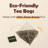 15 (1 Pack) TEAZEN Honey Black Tea Bags, Zero Sugar Black Tea with Honey Tea Bags