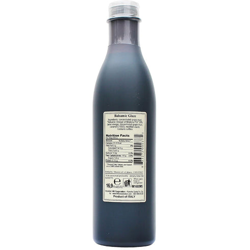 16.9 Mussini Crema, Glaze of Balsamic Vinegar of Modena, Ounce Bottle