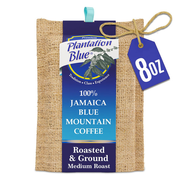 PREMIUM PLANTATION BLUE TRADITION CLASS EXPERIENCE 100% Blue Mountain Coffee Jamaica, Medium