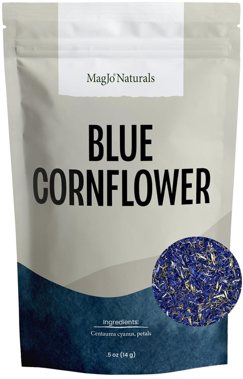 MagJo Blue Cornflower Edible Flowers, 0.5 Oz