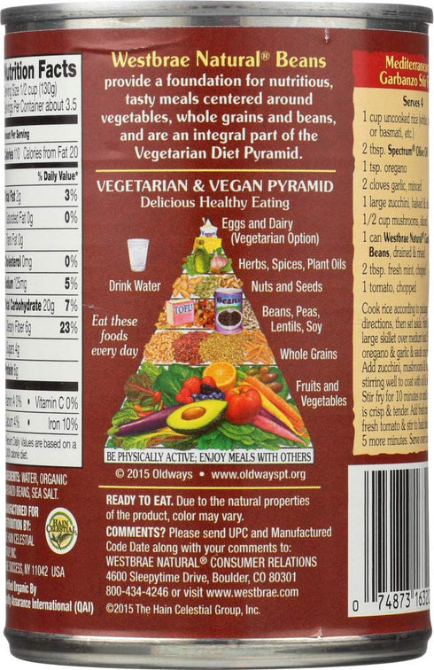 StarSun Depot (NOT A CASE) Vegetarian Organic Garbanzo Beans