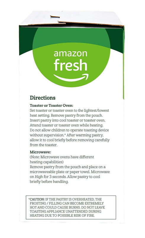 Amazon Fresh Pack 12 20.4 OZ Toaster Pastries Variety Ct