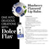 Dolce Flav Blueberry Extract, 2 Ounce Oil-Soluble Flavoring for Candy Making, Baking, Lip Balm, Ice Cream