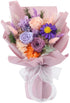 Jtoder Forever Flowers for Delivery, Preserved Flower Bouquets, Long Lasting Purple Roses,