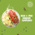 Breakfast Seasoning 2.3 oz (65 gm) w/ Convenient Dual Sifter Cap Sweet Spicy Taste | Blend of Chia Sesame Flax Seed Garlic Spices | Ideal for Baggles Scramble Sausages Burrito Pancakes | Non Bioengineered Vegan Gluten Free by Pride of India