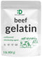 DEAL SUPPLEMENT Unflavored Beef Gelatin Powder, 1lb Grass Fed & Pasture Raised Bovine Natural