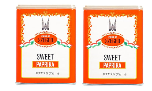 Szeged Sweet Paprika Seasoning Spice 4oz (Pack of 2)