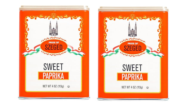 Szeged Sweet Paprika Seasoning Spice 4oz (Pack of 2)
