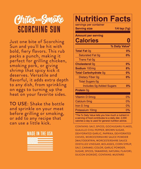 3 270326g Chiles and Smoke BBQ Seasoning Trio Sedona Sand, Canyon Crust & Scorching Sun | All Natural Rubs for Chicken