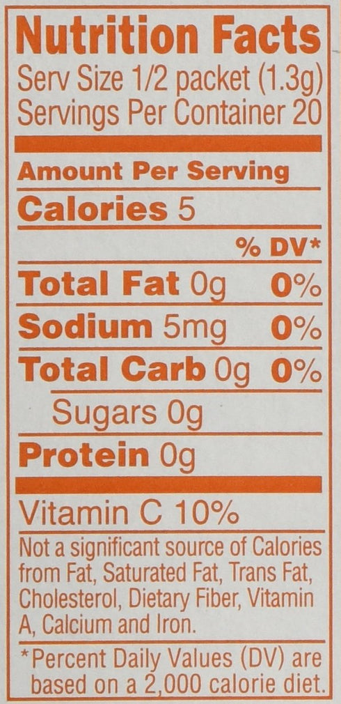 10-0.08 oz packets (6 Pack) Crystal Light Green Tea Peach Mango Drink Mix On The Go