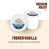 10 Count (Pack 6) New England Coffee Single Serve Pods, French Vanilla Medium Roast