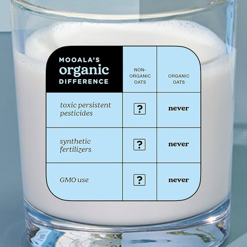32oz 3 6 pack Mooala Organic Simple Oat Milk, - Ingredient, Shelf Stable, No Gums, No Oils, No Fillers, Non-GMO, No