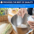 TAJ Gourmet Foods 4lbs TAJ White Rice Flour, (Perfect Appams, noodles, pancakes, etc.)