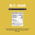 1 Pack 14.25 oz Rufus Teague KC Gold BBQ Sauce, Size, Premium Mustard Barbecue Sauce with Natural Ingredients