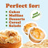 6 Food to Live - Organic Toasted Blanched Sliced Almonds, Ounces Unsalted & Dry Roasted, Premium Non-GMO Almond Nuts