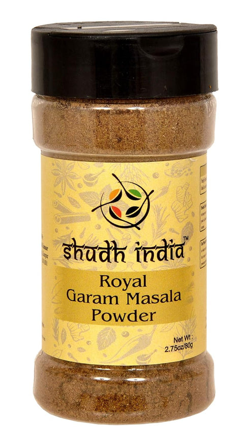 Shudh India Garam Masala Indian Spice Blend - All Natural, Salt-Free, Vegan, Gluten Friendly, NON-GMO