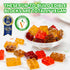 4D Gummy (8.47 oz Pack 1) AMOS Vegan Blocks Candy Assorted Fruit Flavors, Made with Real Juice, Fun-to-Build Edible