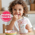(3-Pack, 1.76 oz Juju-Oops Freeze-Dried Strawberry Mylk Crunch Vegan Soy Milk Fruit Bites with Real Fruit Pieces |