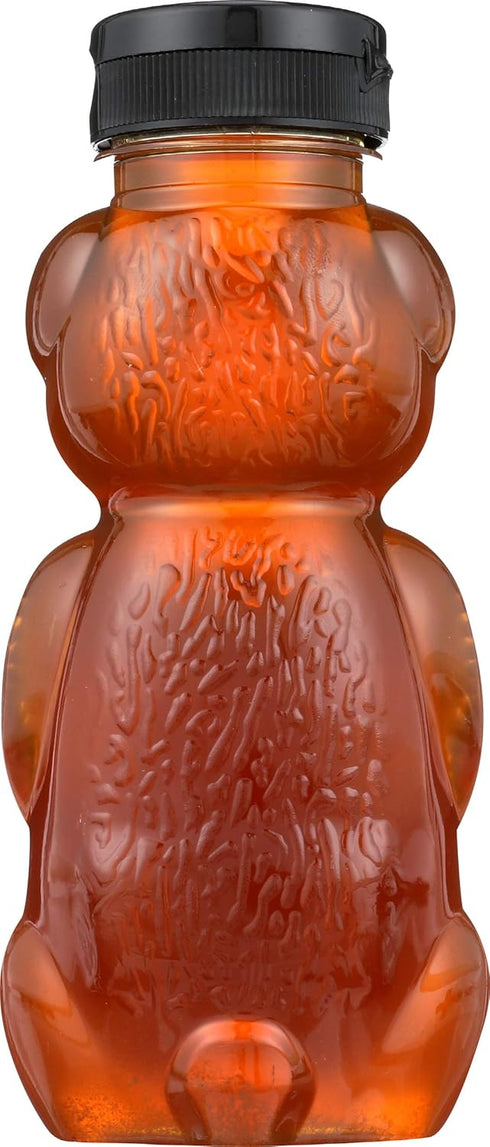 12 oz CALIFORNIA WILDFLOWER HONEY by San Diego Honey Company - Honey Bear, Raw Floral Honey
