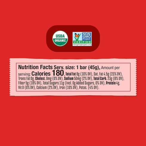 Bar,1.6oz Once Upon a Farm Organic Strawberry Refrigerated Oat Kids'