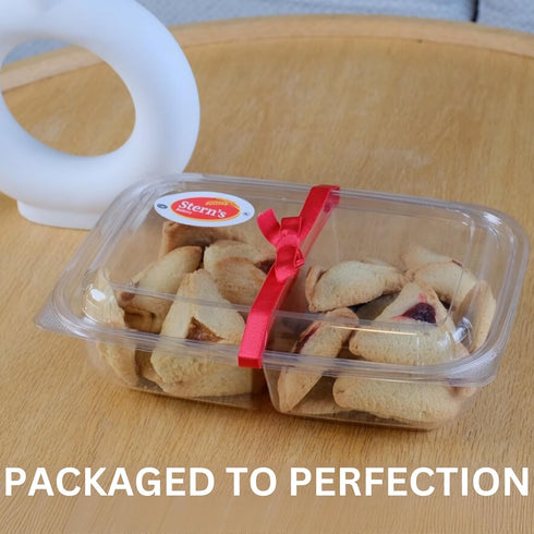 22 oz Shortbread Cookies Filled with Apricot and Rasperry Jam | Fruit Cookies, Gourmet Cookie Gifts | Kosher, Dairy