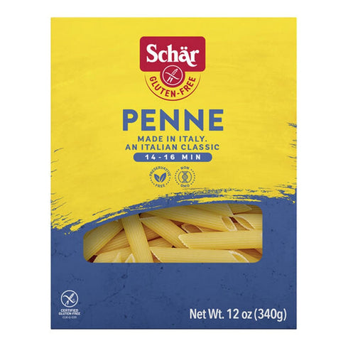 Schar - Penne - Certified Gluten Free - No GMO's, Lactose or