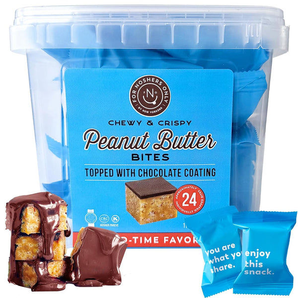 For Noshers Only - Peanut Butter Bites - Kosher Dairy Free Vegan