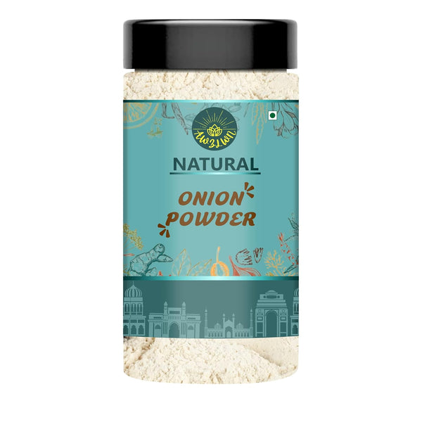 AWZLWN Natural Onion Powder 100 GM Pack of 2 Box -