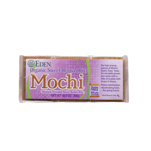 EDEN FOODS Organic Sweet Brown Rice Mochi, 10.5 OZ