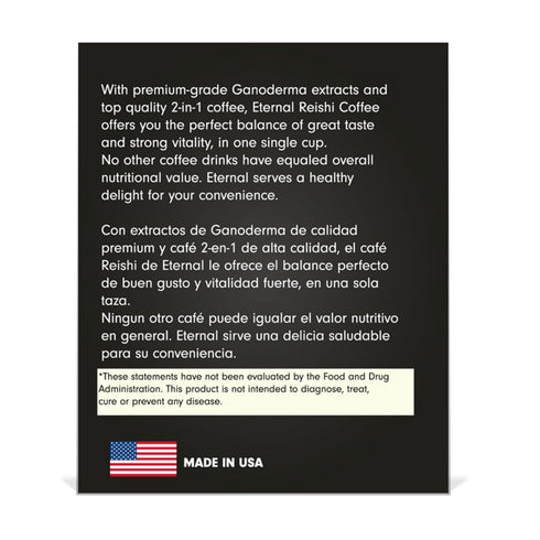 Packets (30 0.07 Oz Eternal Spirit Beauty Asian Black Coffee Singles - Unparalleled Convenience in Individual for Quick