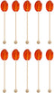 Sweet Stirs Original Flavored American Honey Spoons on Wooden Sticks Gift Pack of 10