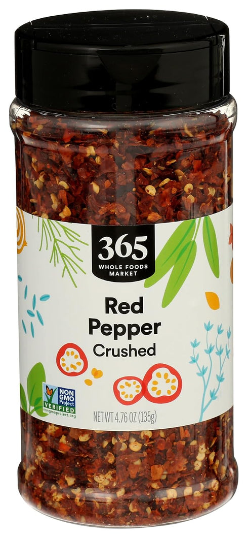 365 by Whole Foods Market, Crushed Red Chile Peppers, 4.76 Ounce
