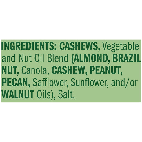 12 (1-Pack), 1.25 Oz Emerald Nuts Roasted & Salted Cashews Ct Individual Snack Tubes, Plant-Based Protein, Kosher